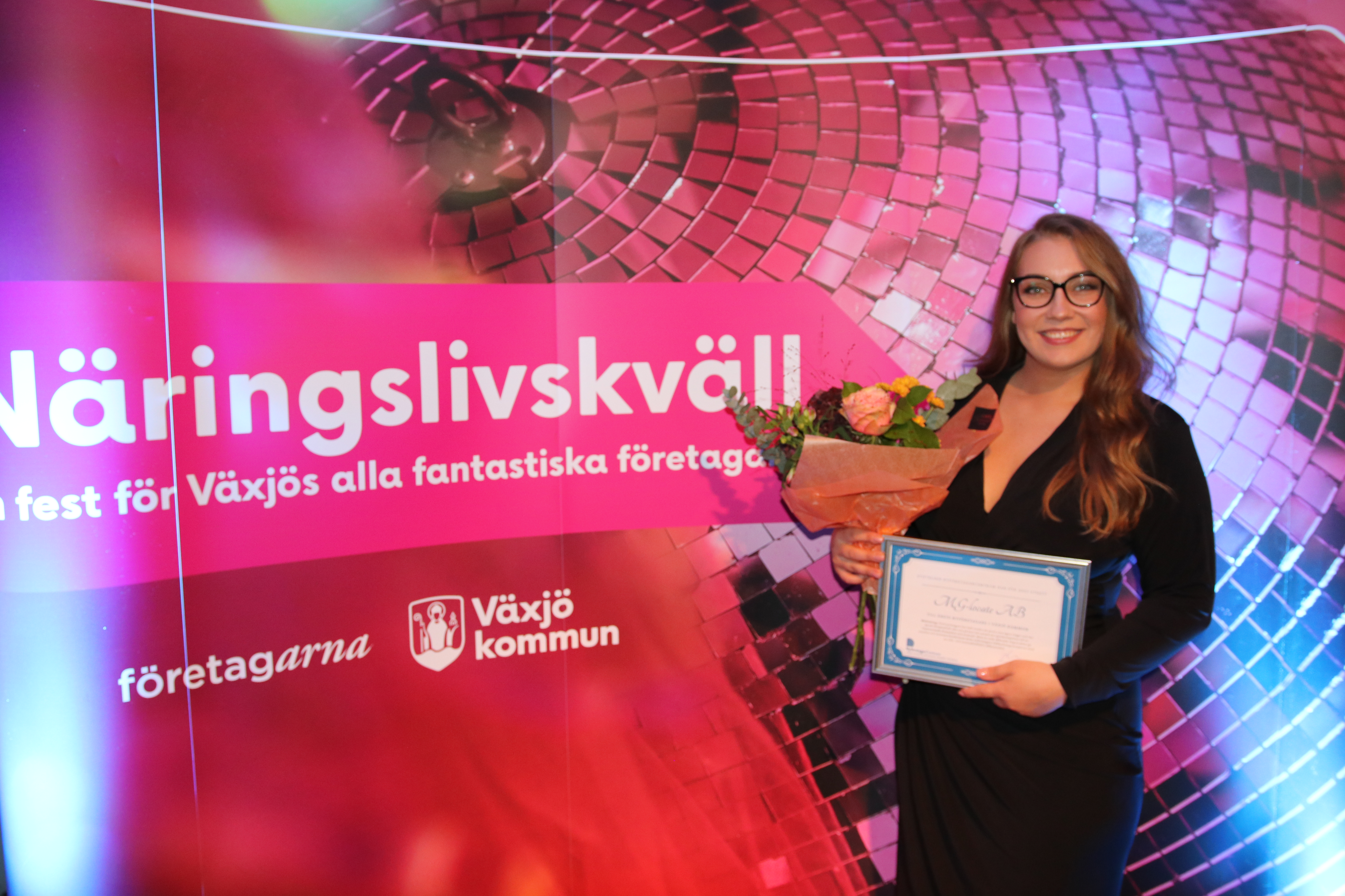 Årets nyföretagare i Växjö kommun - MG Locate AB